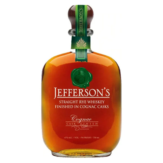 Jefferson Cognac Cask Finish Rye Whiskey:Bourbon Central