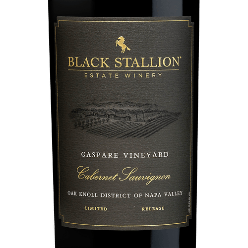 Black Stallion Cabernet Sauvignon Gaspare Vineyard-2017:Bourbon Central