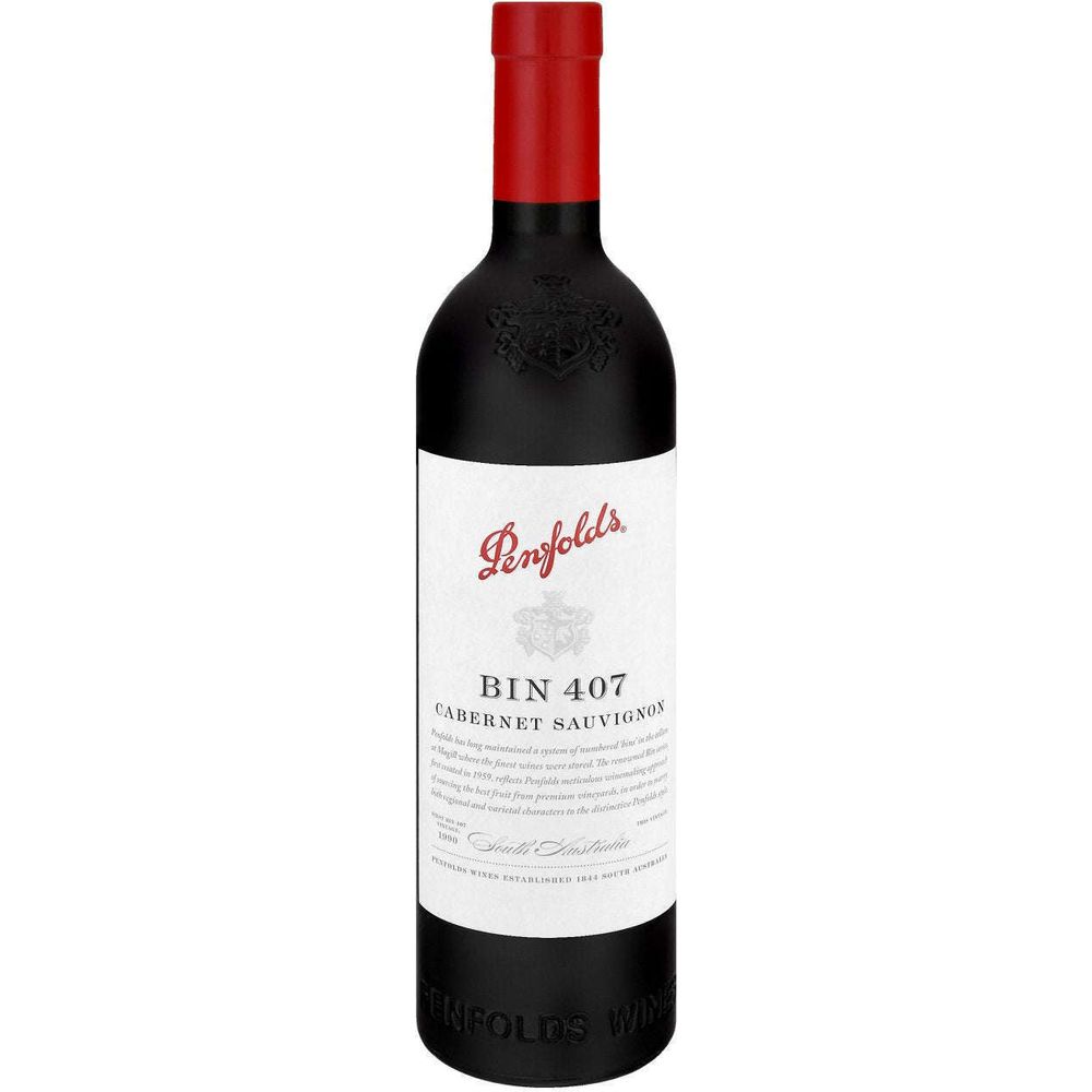 Penfolds Bin 407 Cabernet Sauvignon:Bourbon Central