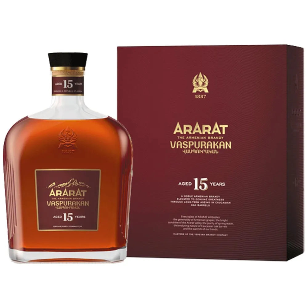 Ararat Vaspurakan 15 Year Armenian Brandy:Bourbon Central