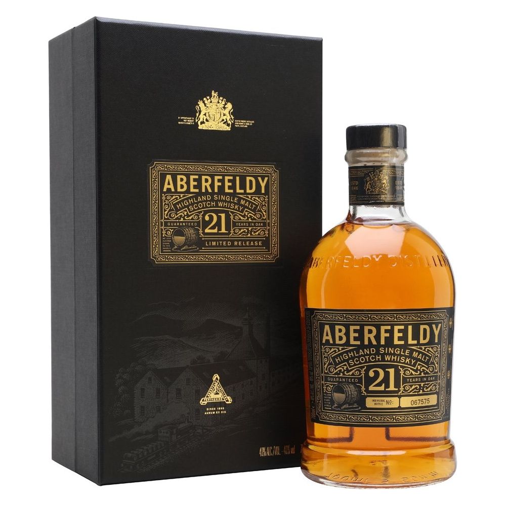 Aberfeldy 21 Year Scotch Single Malt Whisky:Bourbon Central