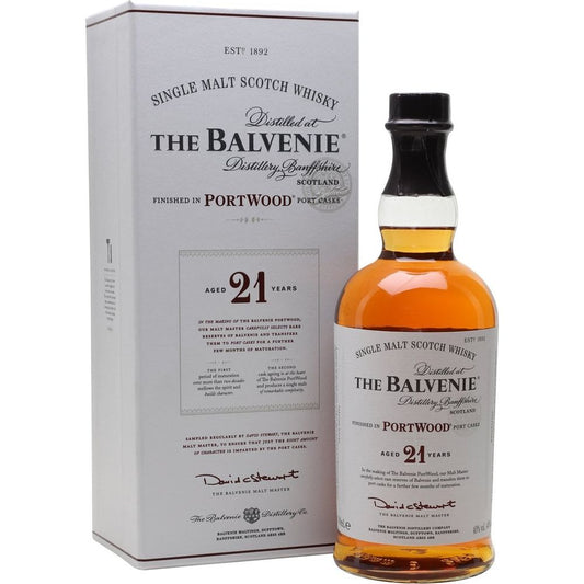 The Balvenie Scotch Single Malt 21 Year Portwood:Bourbon Central