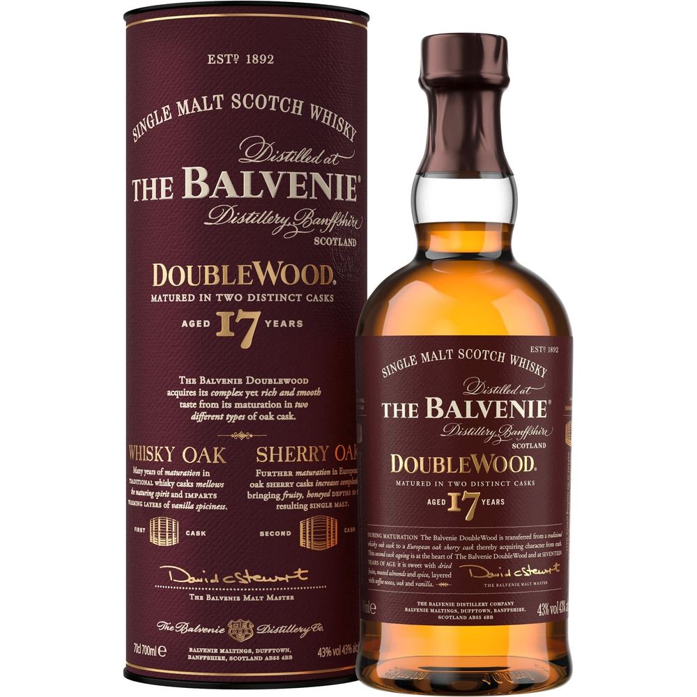 The Balvenie Scotch Single Malt 17 Year Doublewood:Bourbon Central