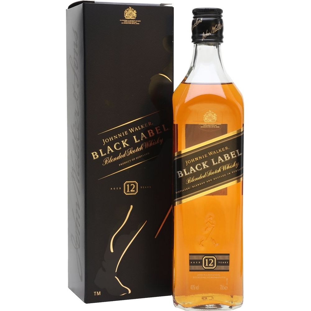 Johnnie Walker Scotch Black Label-750 mL:Bourbon Central