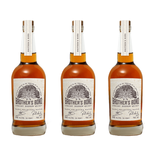 Brother's Bond Straight Bourbon Whiskey — 3 Pack:Bourbon Central