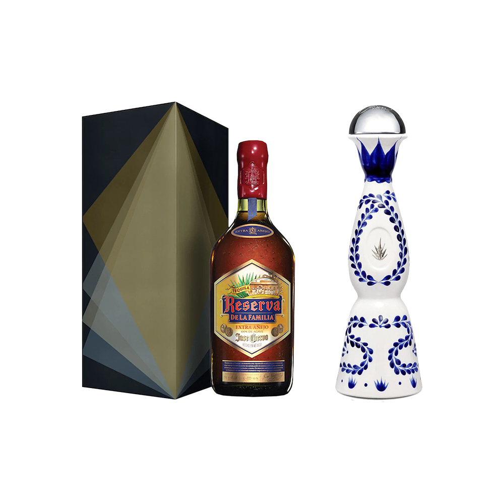 Clase Azul Reposado & Jose Cuervo Reserva Extra Añejo Tequila Bundle
