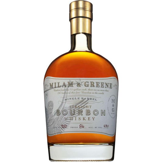 Milam & Greene Single Barrel Straight Bourbon Whiskey:Bourbon Central