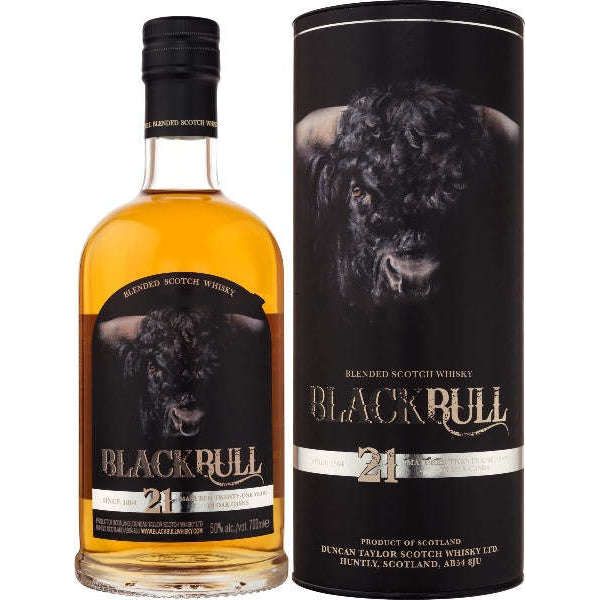 Black Bull 21 Year Blended Scotch Whisky:Bourbon Central