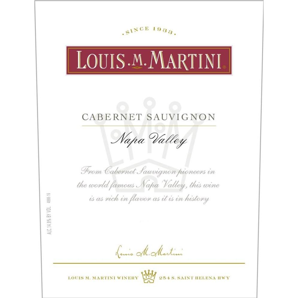 Louis M. Martini Cabernet Sauvignon Napa Valley - Bourbon Central