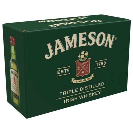 Jameson Irish Whiskey 10 x 50 mL | Mini Alcohol Bottles:Bourbon Central