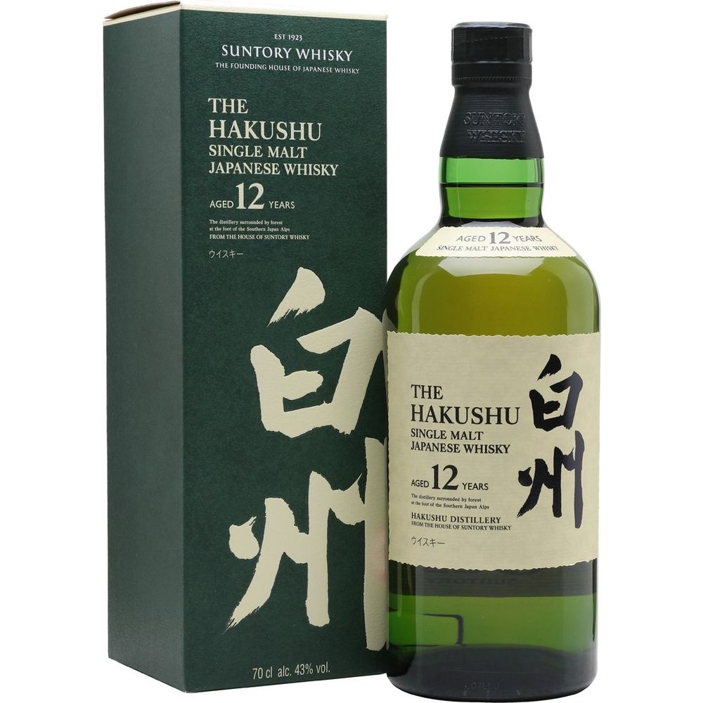 Suntory Hakushu 12 Year Japanese Whisky:Bourbon Central