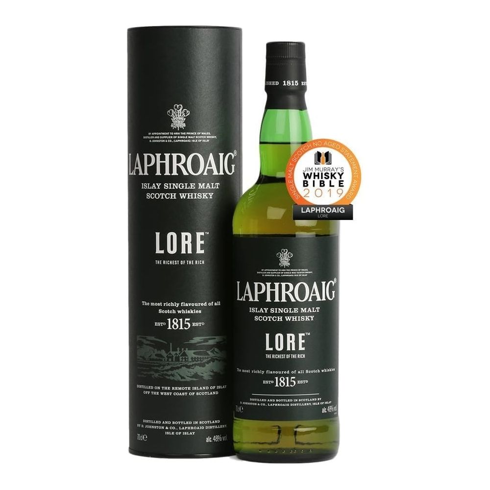 Laphroaig Lore Single Malt Scotch Whisky - Bourbon Central