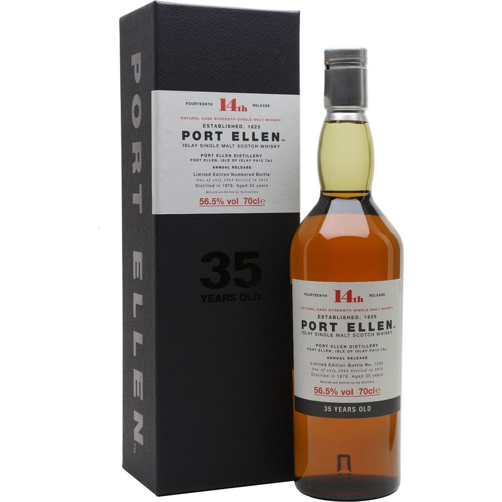 Port Ellen 35 Year Old Scotch Single Malt 14th Release - Bourbon Central