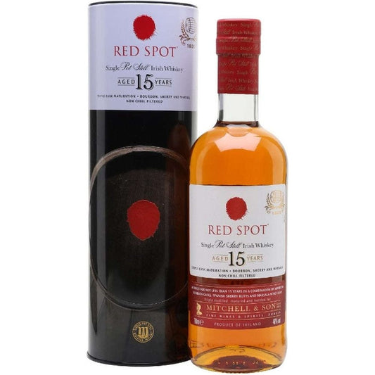 Red Spot 15 Year Single Pot Still Irish Whiskey