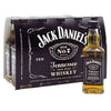 Jack Daniel's Tennessee Whiskey 10 x 50 ml | Mini Alcohol Bottles