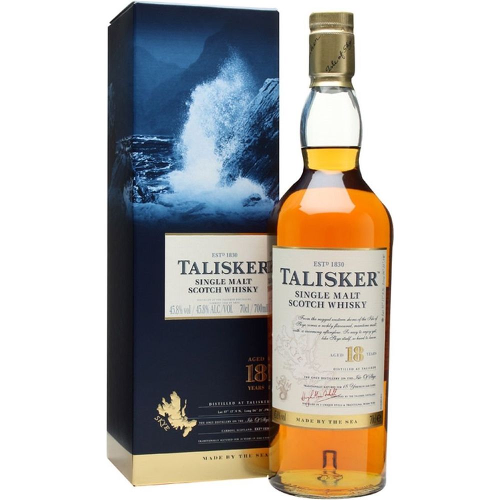 Talisker Scotch Single Malt 18 Year:Bourbon Central
