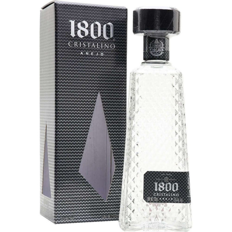 1800 Cristalino Anejo Tequila-750 mL:Bourbon Central