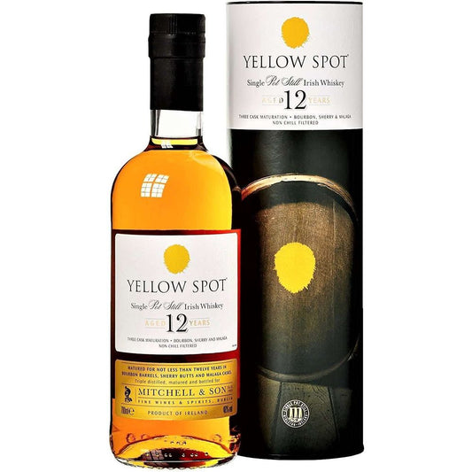 Yellow Spot 12 Year Old Single Pot Still Irish Whiskey:Bourbon Central